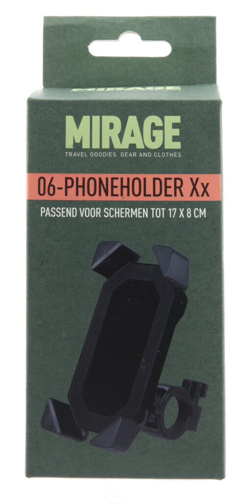 Telefonindehaver Mirage Black Steering Bekræftelse