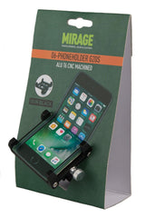 Telefonholder Mirage G20 Aluminium - Sort