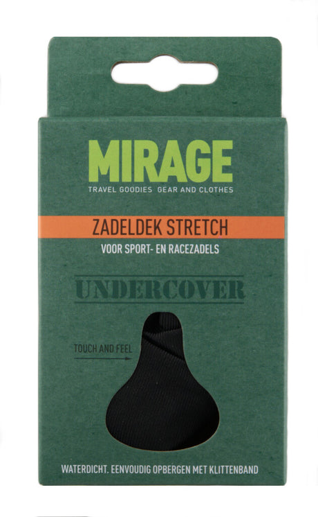 Saddle Deck Mirage Sport Race - Stretch Nylon - Sort