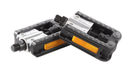 Mirage VP-113 foldpedalsæt 9 16 Anti-slip med reflektorer