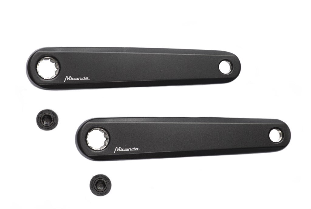 Crankset e-cykel delta Bosch 170 mm sort