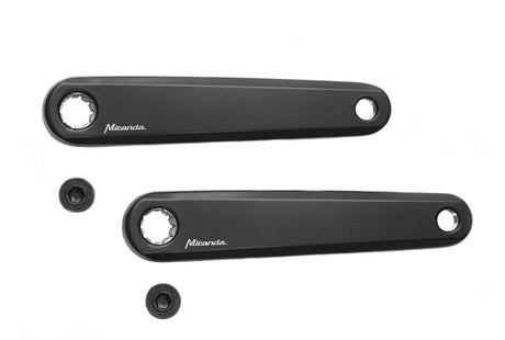 Crankset e-cykel delta Bosch 170 mm sort
