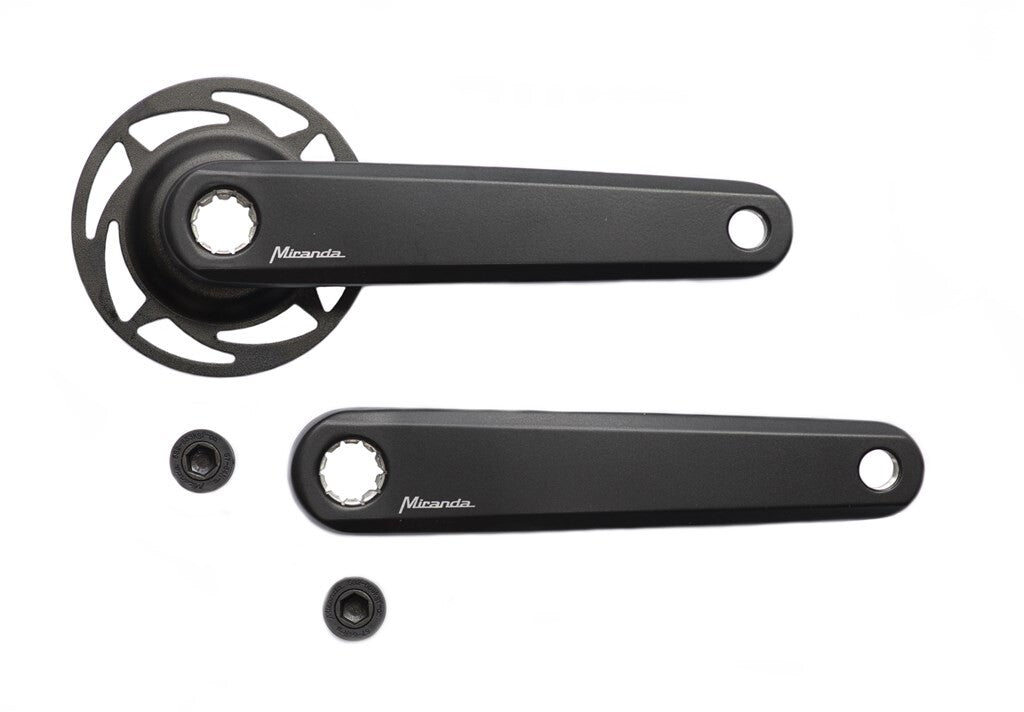 Miranda E-Bike Cranket Bosch 2 ISIS Delta 170mm Black + R-Ring 857720