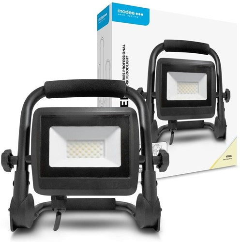 Modee LED byggelampe 30W på stativ 4000K IP65 - 5017591