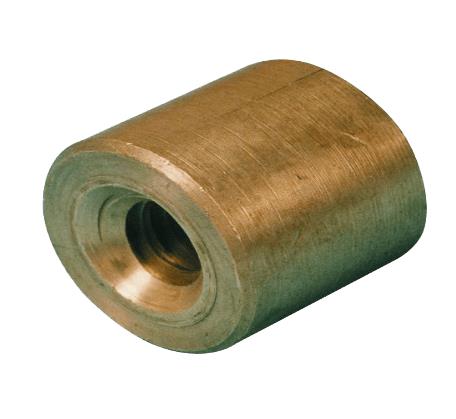 Møtrik trapez tr20x4 bronze rund