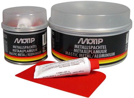Motip aluminium metal spartelmasse 1000 gram
