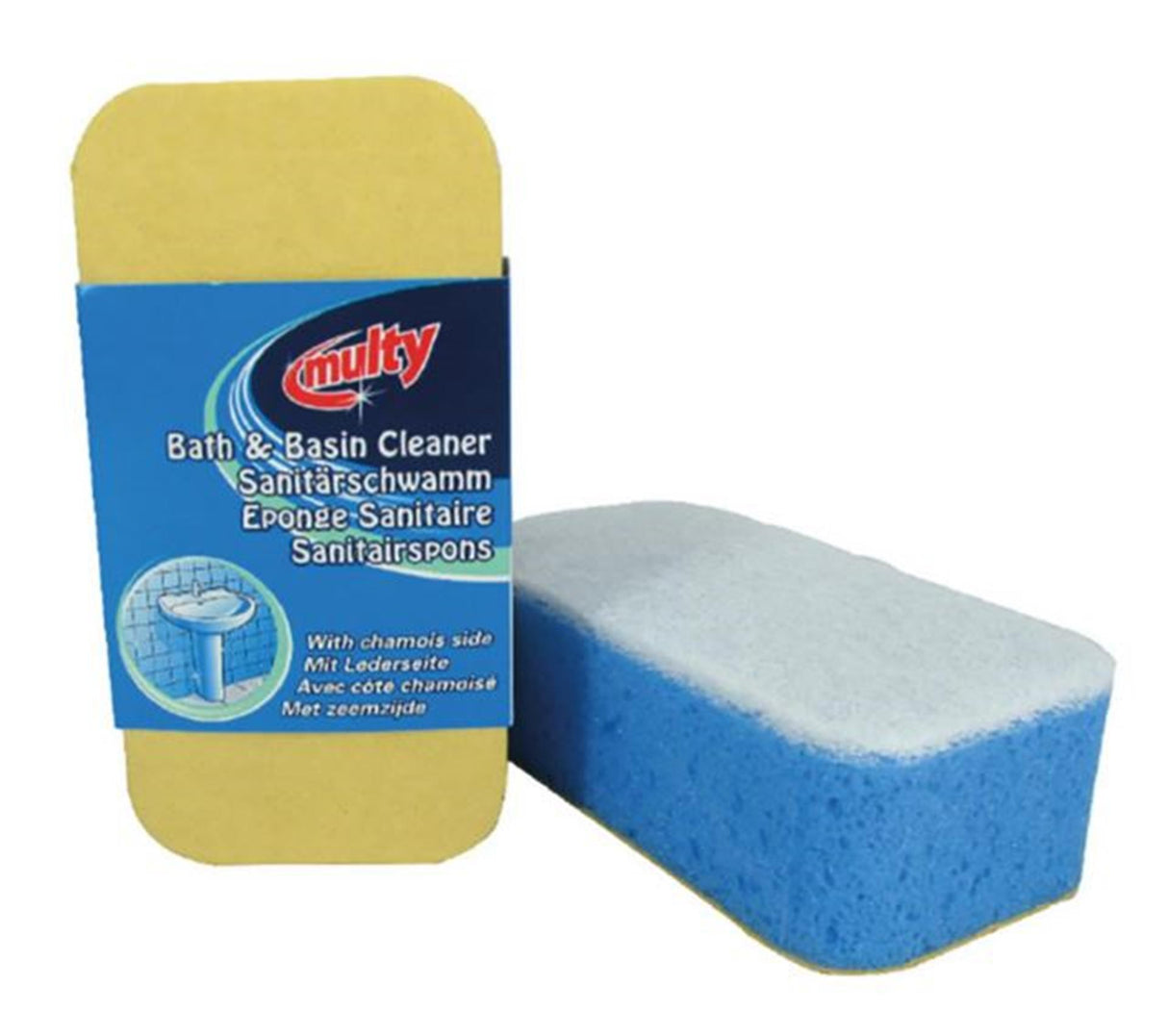 Multy sanitetssvamp 14x7x4,5 cm