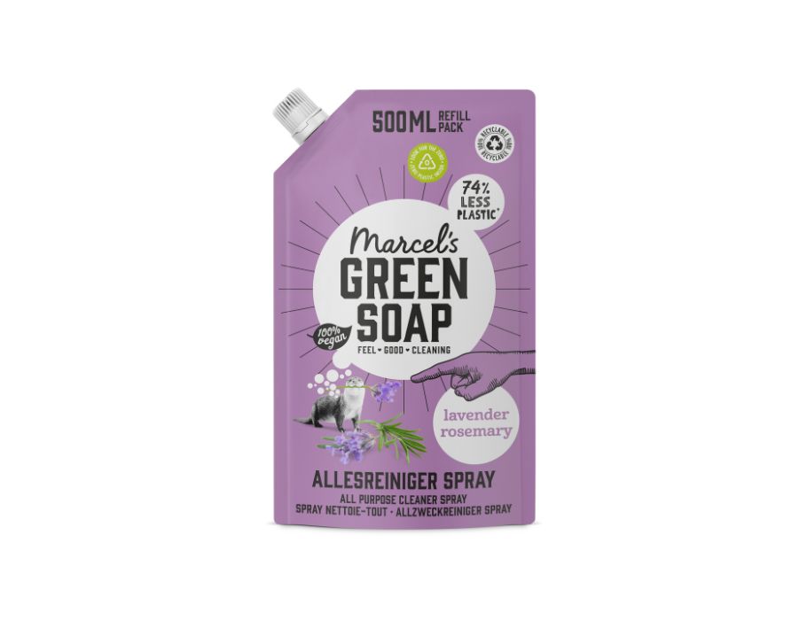 Marcel's Green Soap Refill - All -Cleaner Spray - Lavendel Rosemary - 500 ml