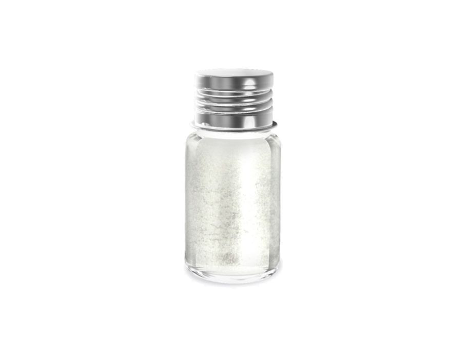 Namaki børneglitterpulver - sølv