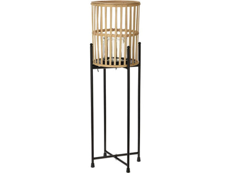 Home styling lanterne på stativ 19x19x25cm