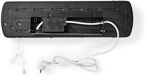 Nedis badeværelsesvarme | 1200 w| x4 | grå | 1 stk - htba10gy - htba10gy