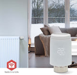 Nedis smartlife radiatorstyring | zigbee 3.0 | batteridrevet | led | android™ ios - zbhtr20wt