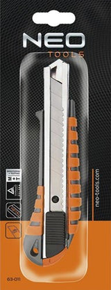 Enzo neo snap-off kniv 18mm metal - 6410850