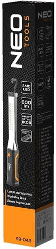 Neo LED kørelampe | rechargeable orange 365mm | + krog - 5448685