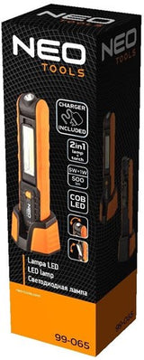 Neo LED kørelampe | genopladelig orange | + dockingstation - 5448680