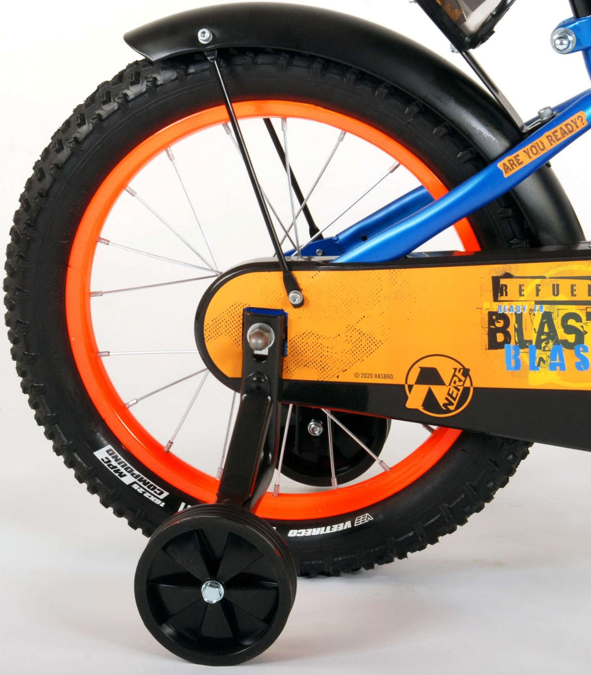 Nerf Børns cykel - Drenge - 16 tommer - satinblå