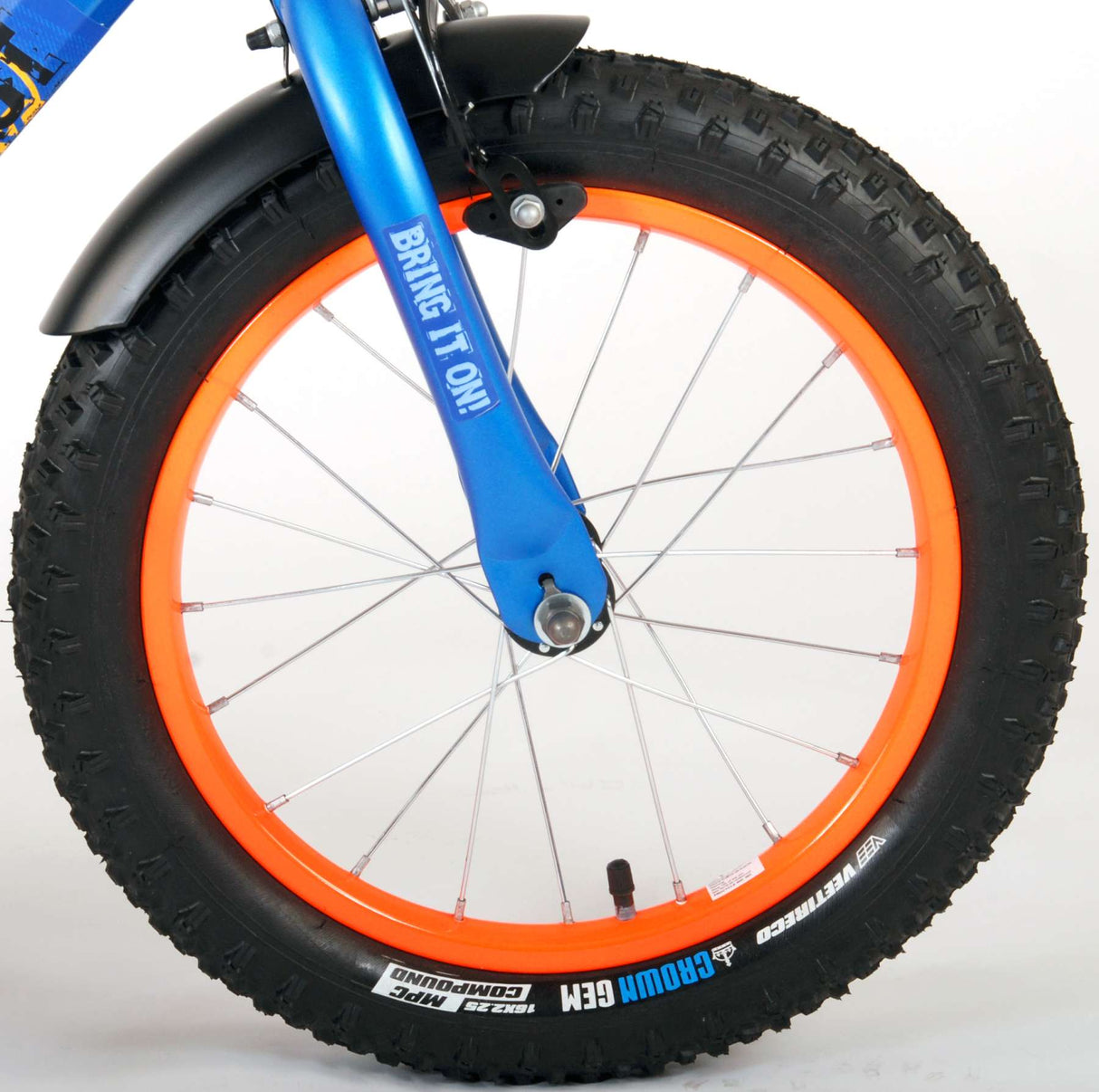 Nerf Børns cykel - Drenge - 16 tommer - satinblå