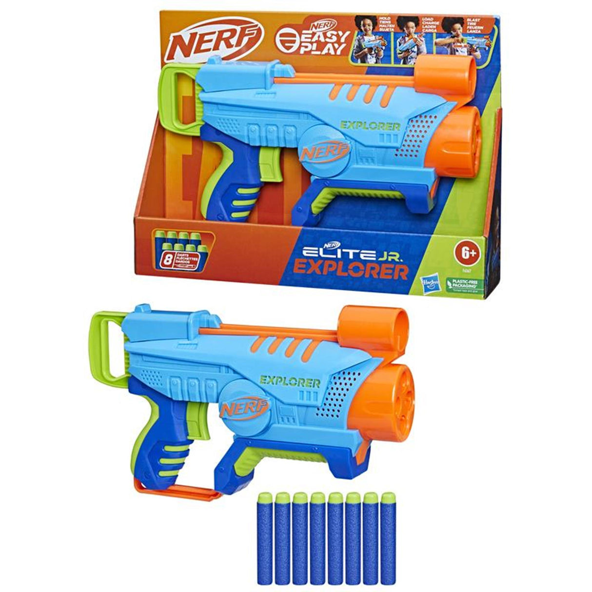 Nerf elite junior explorer - legetøjsblaster