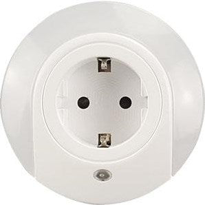 Indlejret LED-natlampe med sensor og fatning 0,42w 3000k - 5652101