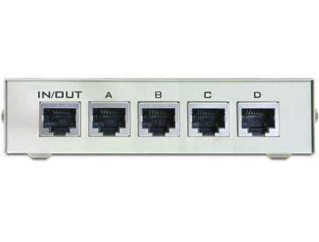 4-ports netværksswitch