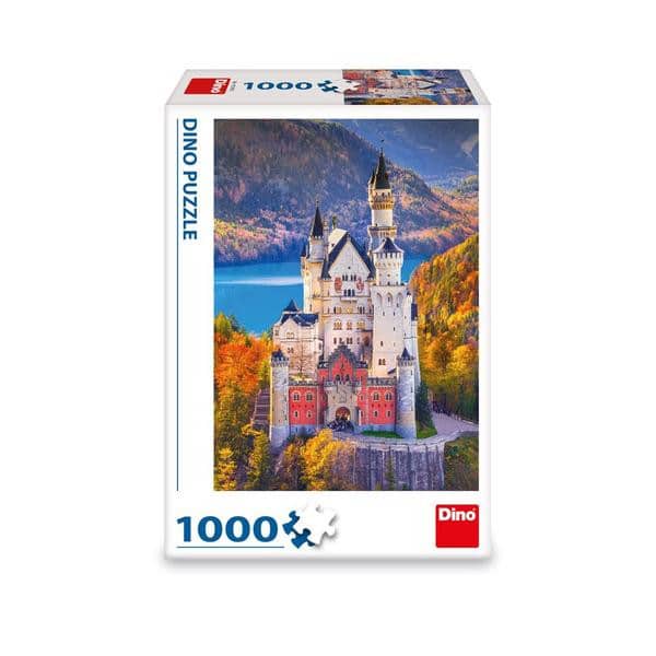 Dinotoys dino puslespil - Neuschwanstein Castle Germany - 1000 brikker