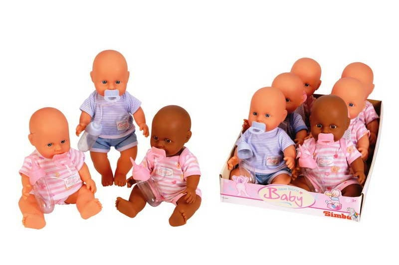 Forskellige mærker nyfødt babydukke (2 ass.)
