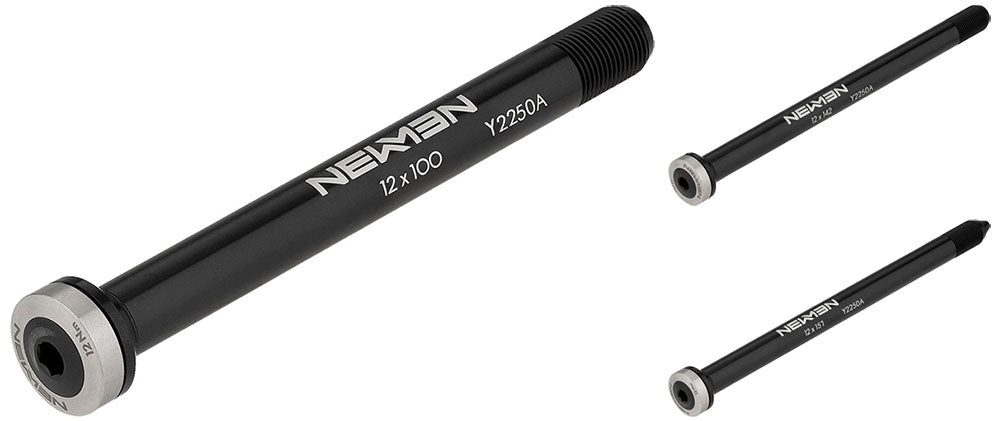 Newmen aksel m12x1 gen3 gennemgående aksel
