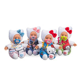 Nenuco blød babydukke 15cm hello kitty med sut