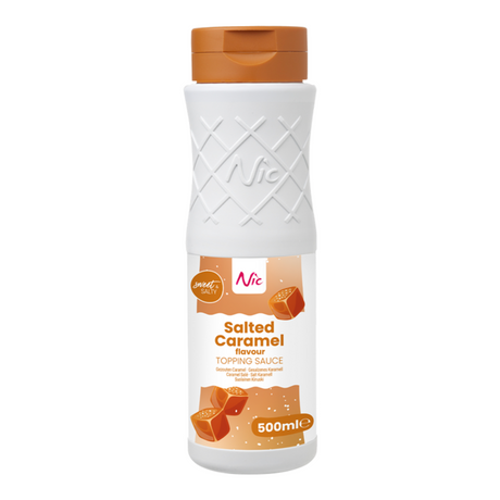 Nic topping saltet karamel (500 ml)