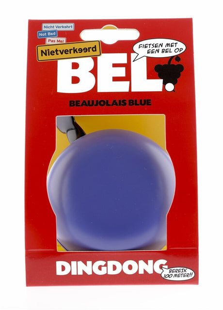 Ikke -traffic ring 80 mm ding dong beaujolais blå