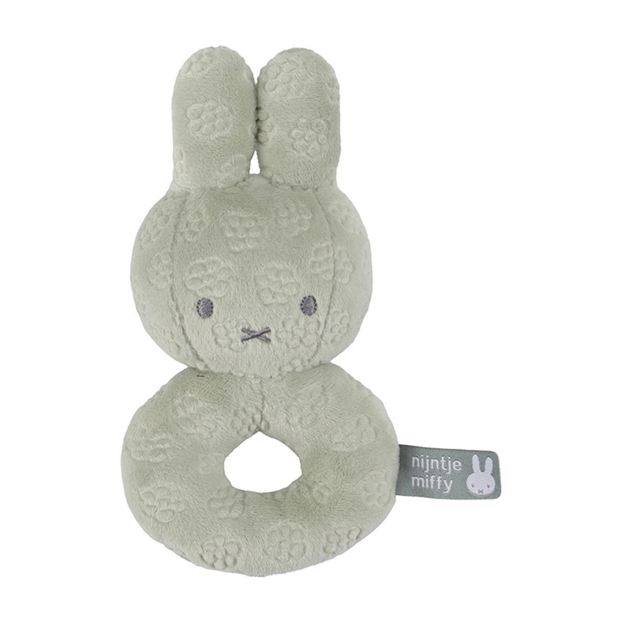 Lille hollandsk Miffy ranglegrøn blomst