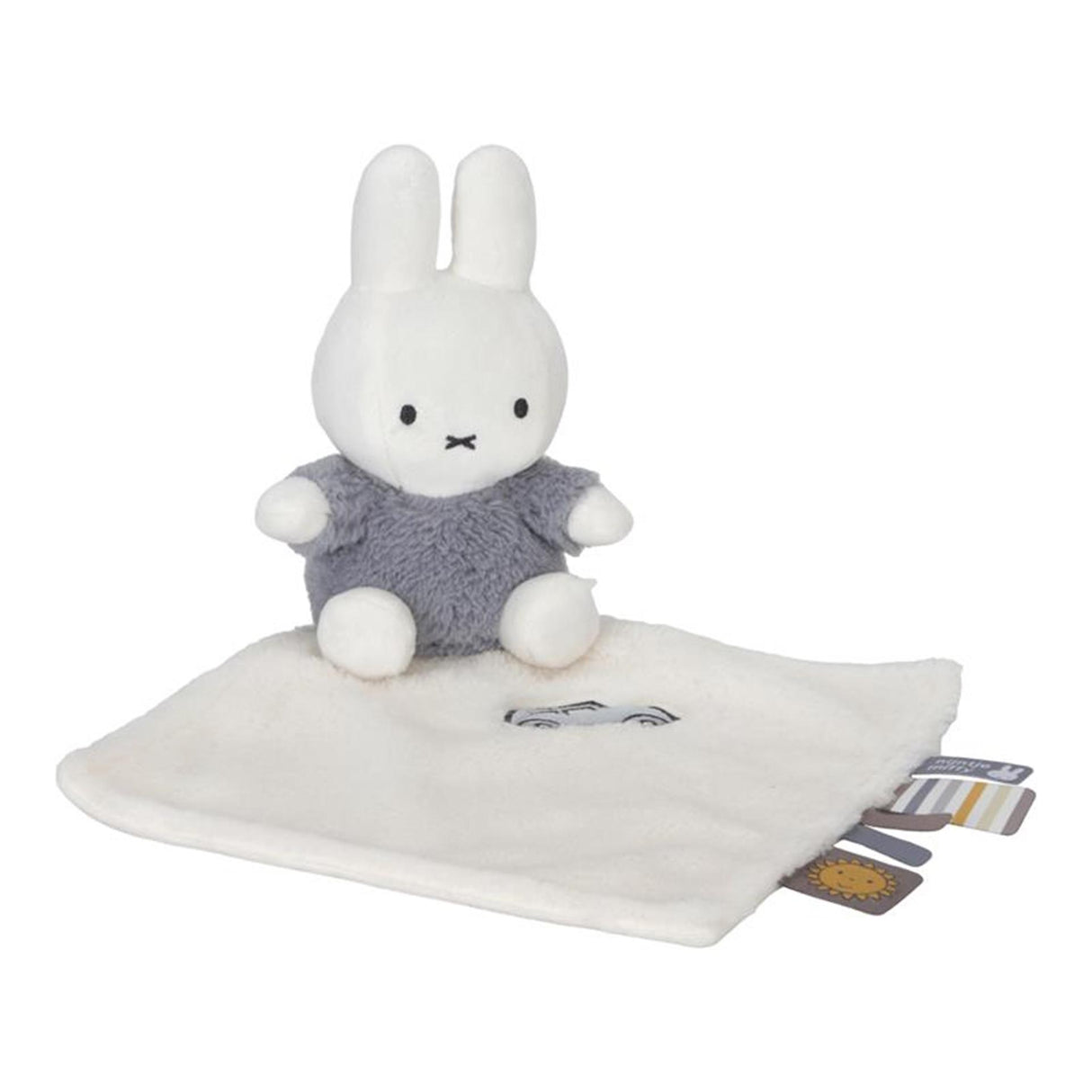 Tiamo Miffy krammeklud fluffy blå