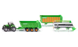 Siku 1848, deutz agrotron x720 traktor med joskin lastophængssæt, skala 1:87, metalplast