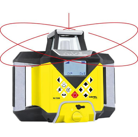 Nivel system roterende laser nl720r digitaal rood