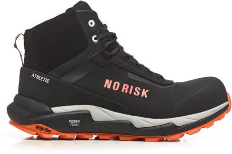 No risk athletic mid stx orange 1019.15 s7l | zwart oranje | maat 46 - 00.071.066.46