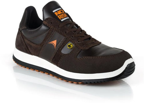 No risk biker laag 1206.02 s3 | bruin | maat 48 - 11.071.011.48