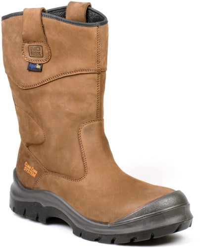 No risk hoge laars hawick 6674.02 s3 aqua-tex bruin - maat 40 - 00.071.011.40