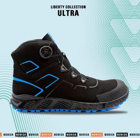 No risk ultra 1047.41 atop metaalvrij s3 | zwart blauw | maat 39 - 5607421074396