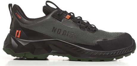 No risk x-treme low green 1257.08 s3l | zwart groen | maat 38 - 5607421120383