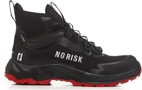 No risk x-treme mid black red 1057.10 s3l | zwart rood | maat 36 - 5607421134366