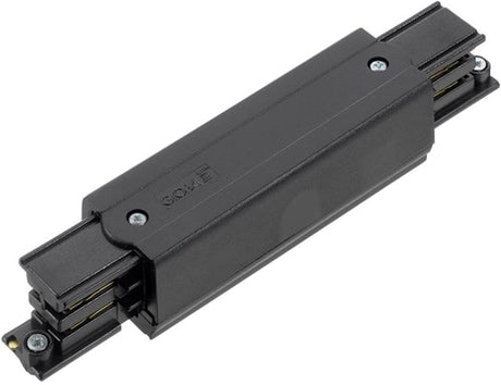 Nordisk tilslutningsstykke til skinne sort mellem 3-faset 5050023