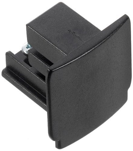 Nordisk endekappe til. skinne sort 3-faset 5050301