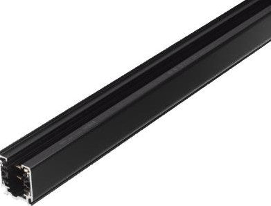 Nordisk skinne sort 3 faser 1 meter 5050004