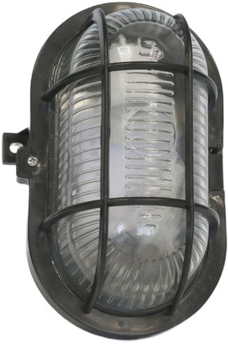 Nordlux væglampe skotlampe bulleye oval med kurv sort - 4800430