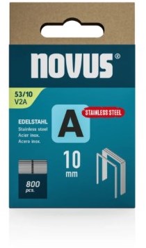 Novus niet met fijne draad a 53 10mm v2a rvs (800 stuks) - 042-0779