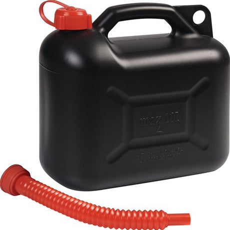 Nu kan transportbrændstof | kapacitet 10 l | sort hd-pe | l330xb165xh320 mm | 1 stk - 4000819000 4000819000