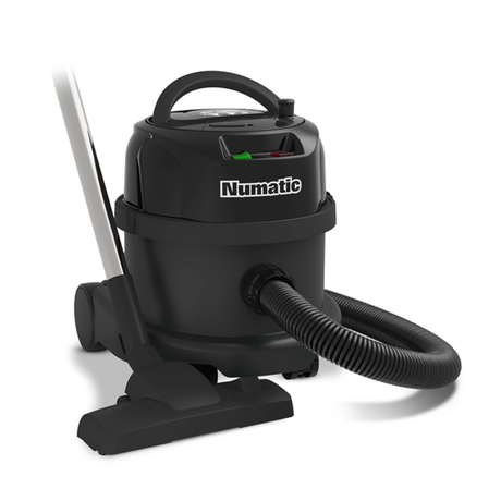 Numatic stofzuiger ppr170-11 zwart met kit as0 (1 stuk)