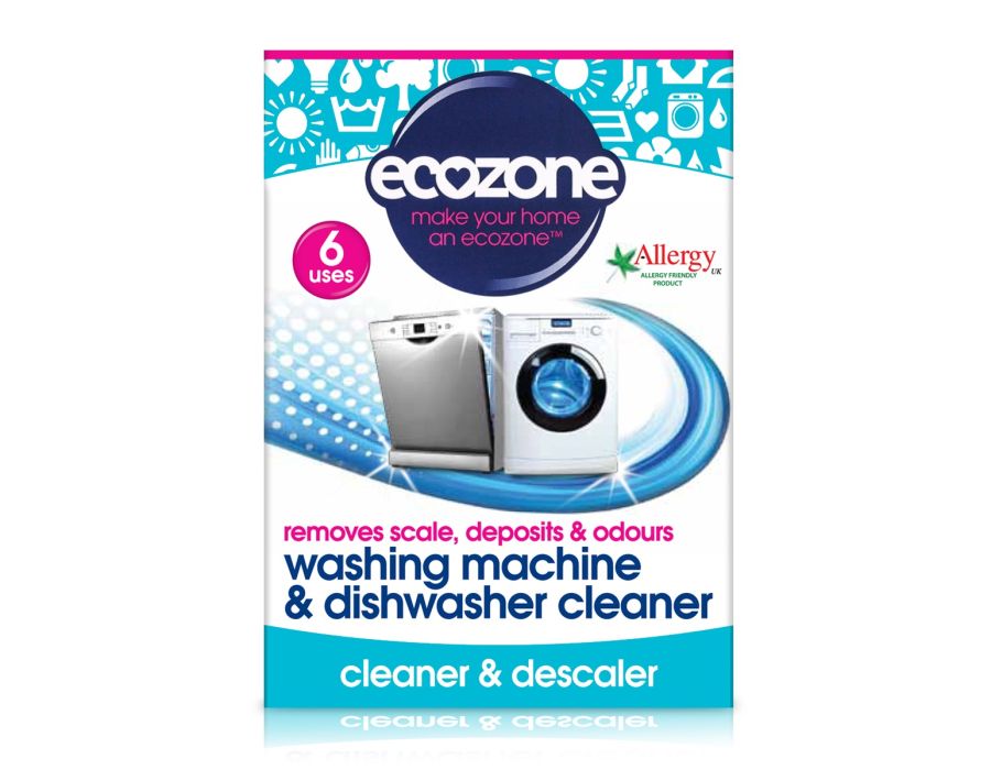 Ecozone vaskemaskine og opvaskemaskine afkalkningsmiddel