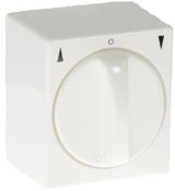 Overflademonteret persienne drejekontakt hvid - 4660110