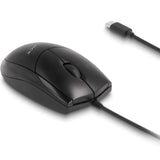 Optisk mus, Delock, USB-C, 1,5 m